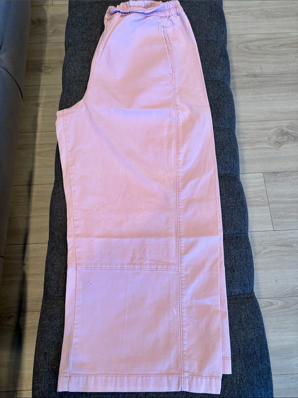 Pilcro Light Purple/Lavender Elastic Waist Pants - Picture 3 of 11
